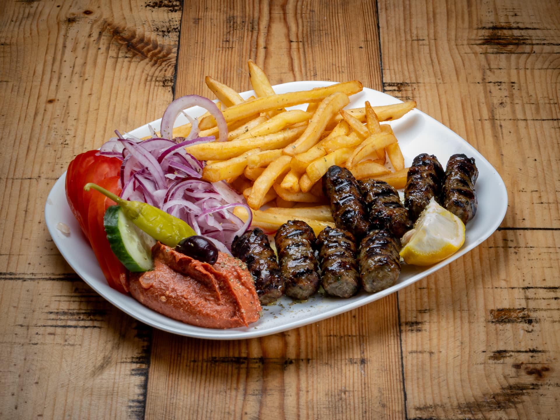 Soutzoukakia Teller